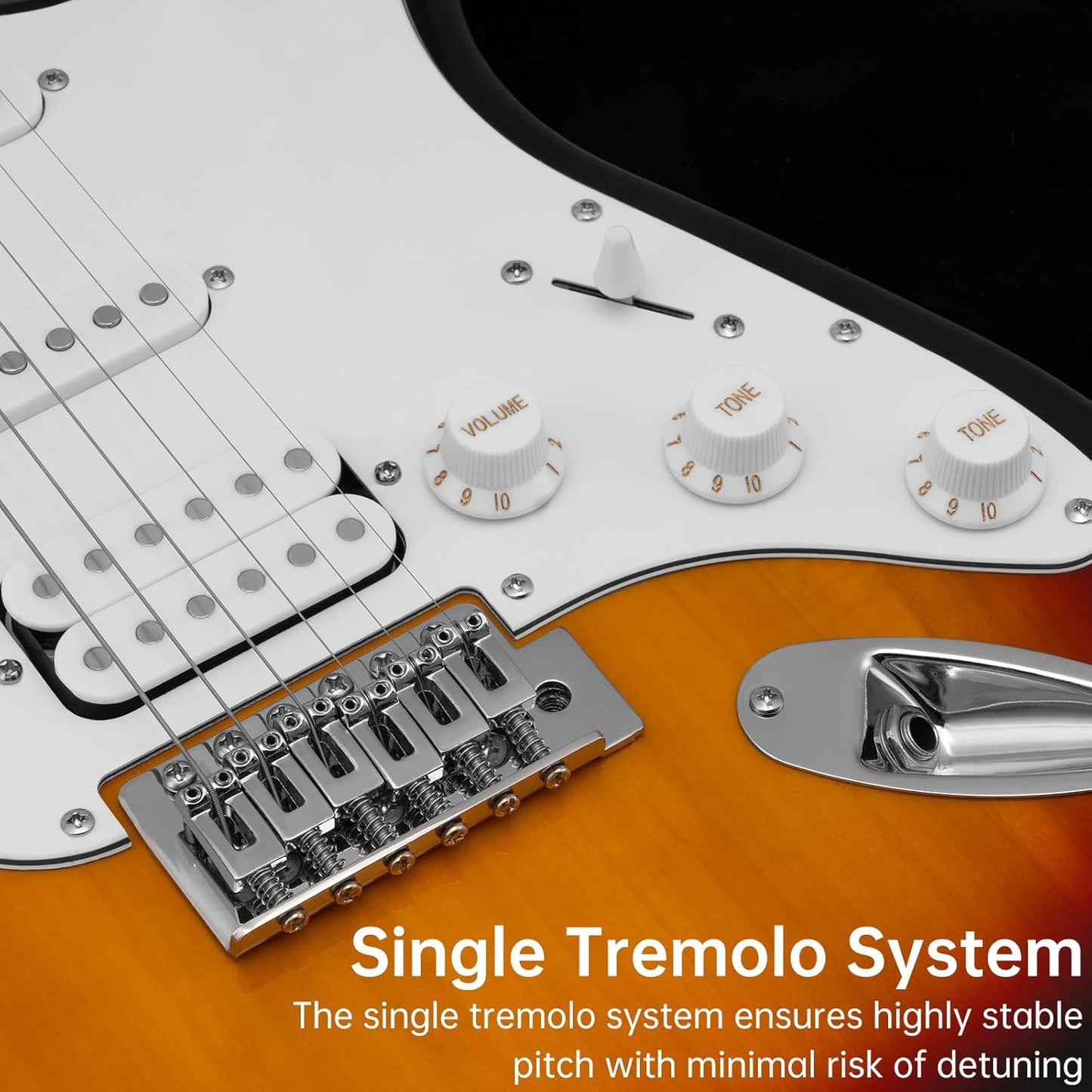 AODSK Electric Guitar Beginner Kit - 39" Full Size with Amp & Accessories - Digital Harmony Store