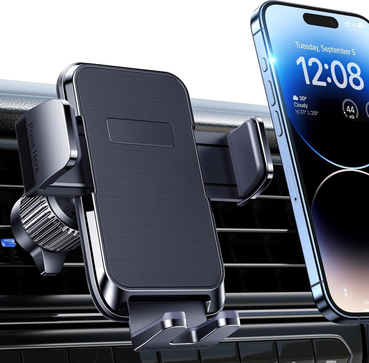 3 - in - 1 Hands - Free Car Phone Mount (iPhone & Android) - Digital Harmony Store
