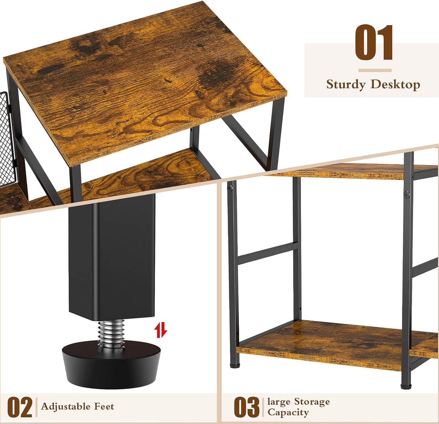Vinyl Record Player Stand with Storage - Holds 300+ Albums & Media Cabinet
