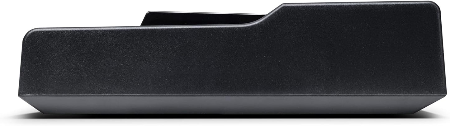 Side view of the Alesis 88-key keyboard bundle showcasing its sleek and modern design