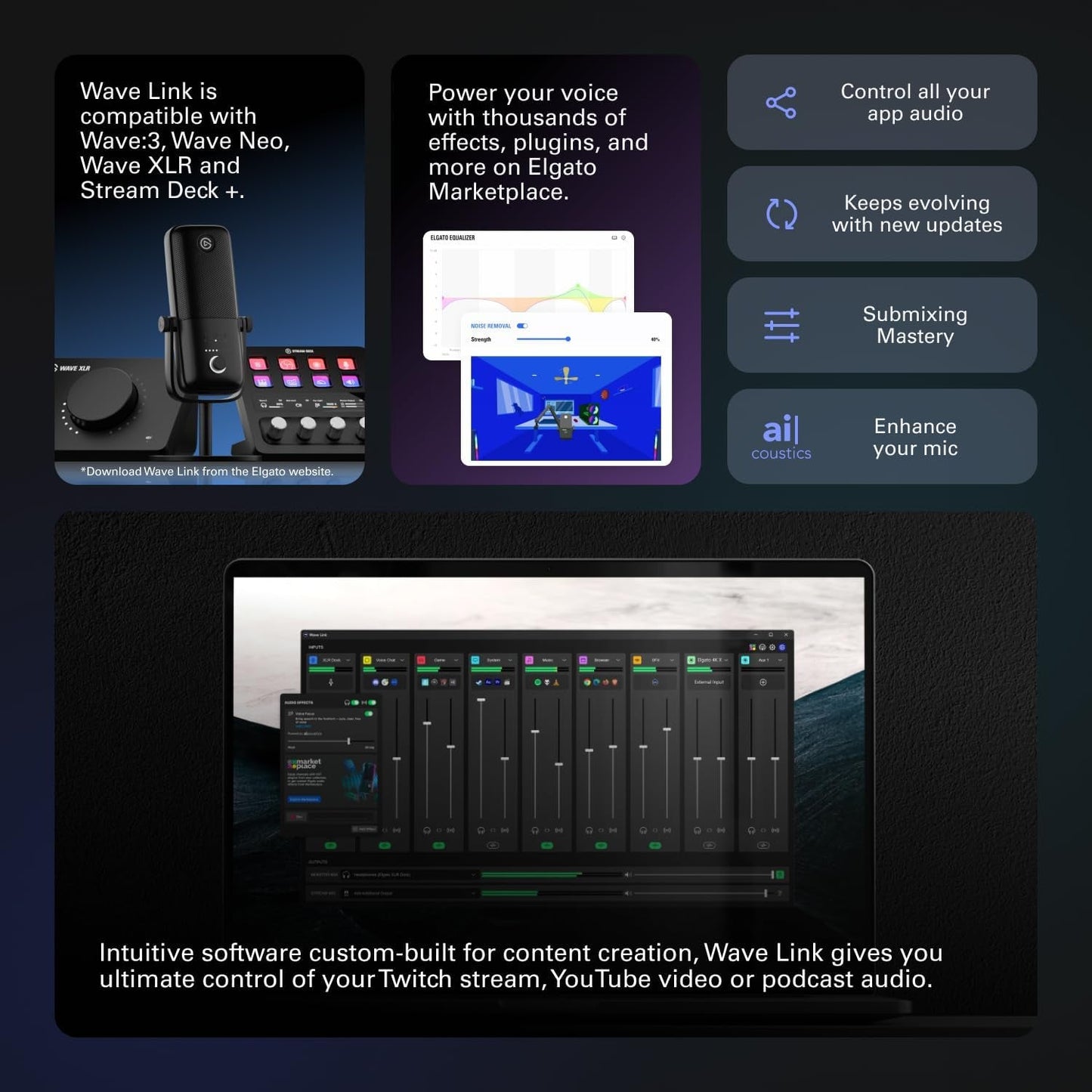 Elgato Stream Deck Plus for Enhanced Streaming Control - Digital Harmony Store