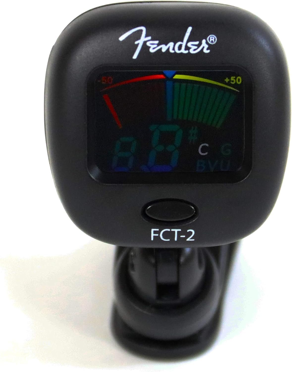 Fender FCT - 2 Instrument Tuner with Clip - On Design - Digital Harmony Store