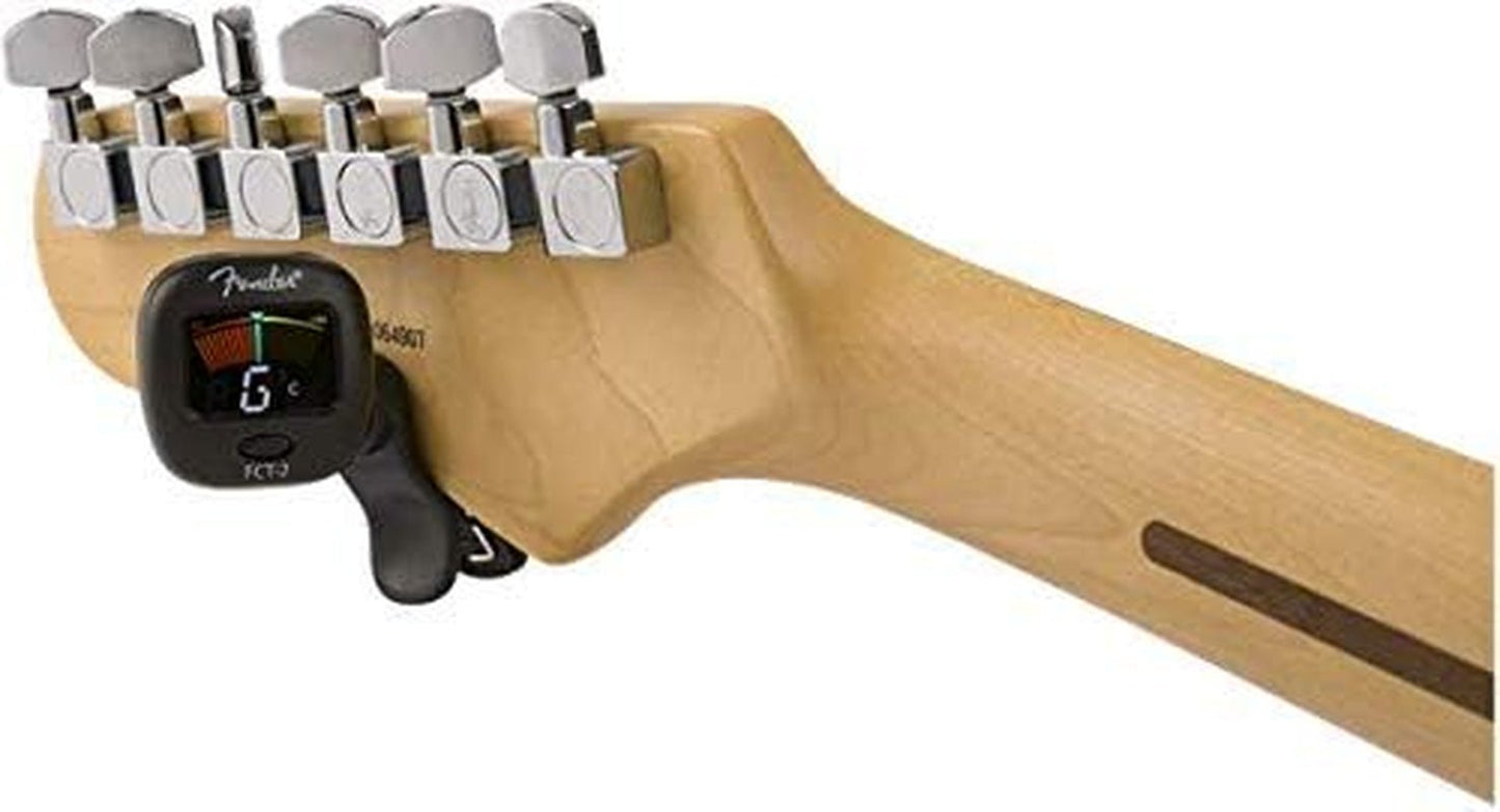 Fender FCT - 2 Instrument Tuner with Clip - On Design - Digital Harmony Store