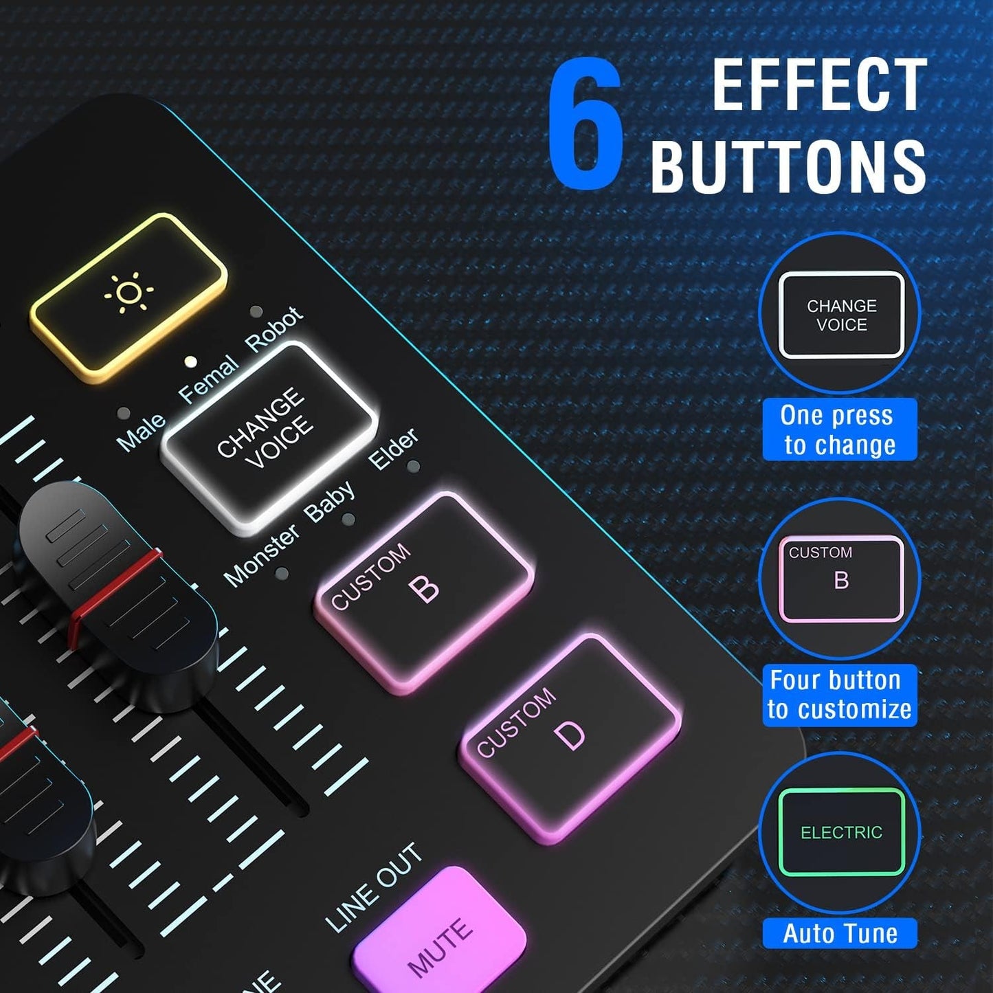 Fifine Professional Gaming Audio Mixer for Streamers - Digital Harmony Store