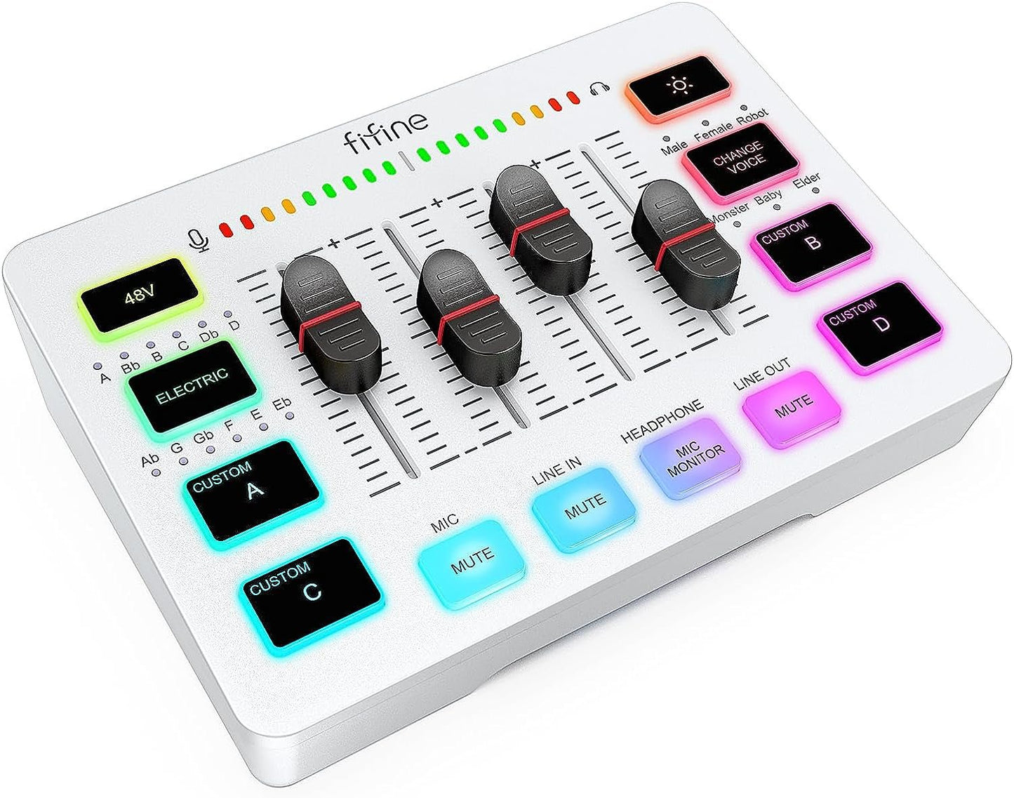 Fifine Professional Gaming Audio Mixer for Streamers - Digital Harmony Store