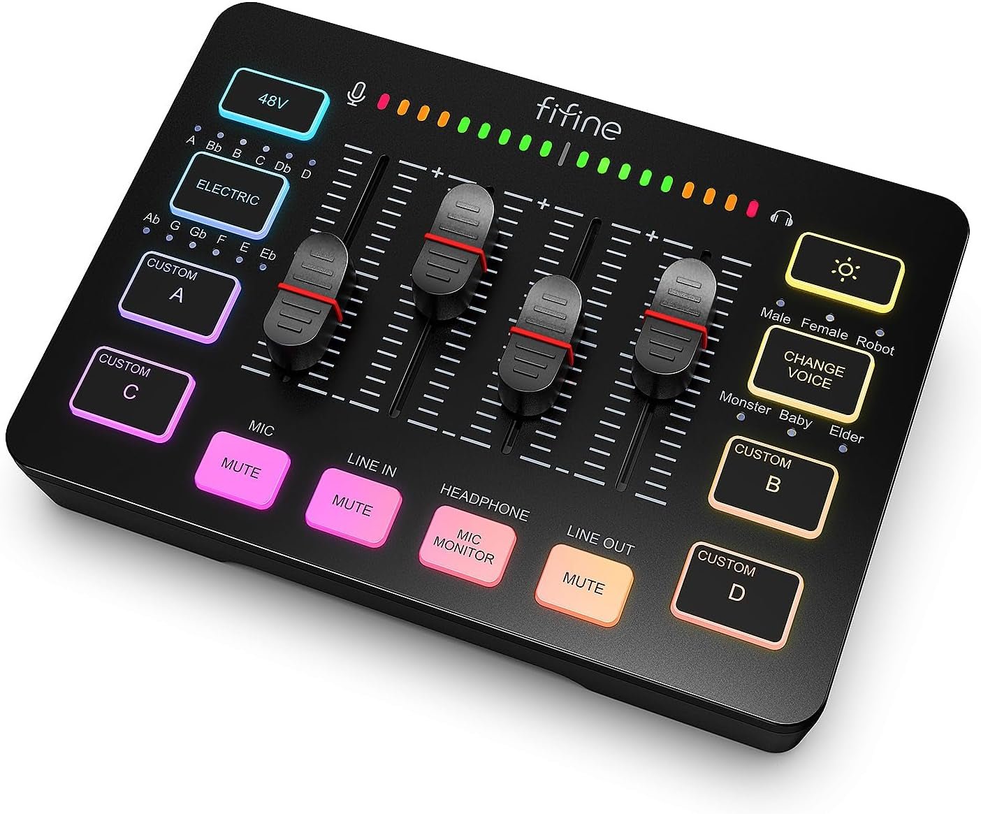 Fifine Professional Gaming Audio Mixer for Streamers - Digital Harmony Store