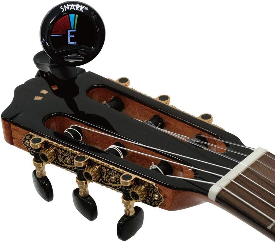 Rechargeable USB Chromatic Clip - On Tuner for Guitar, Bass, and Violin SN5X - Digital Harmony Store