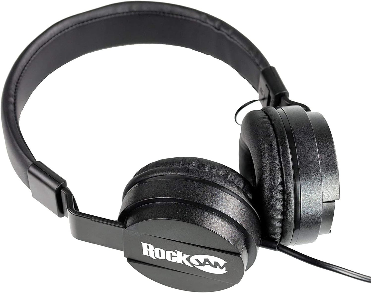 Rockjam Headphones designed for 61-Key Keyboard Kit with comfortable padding and adjustable headband