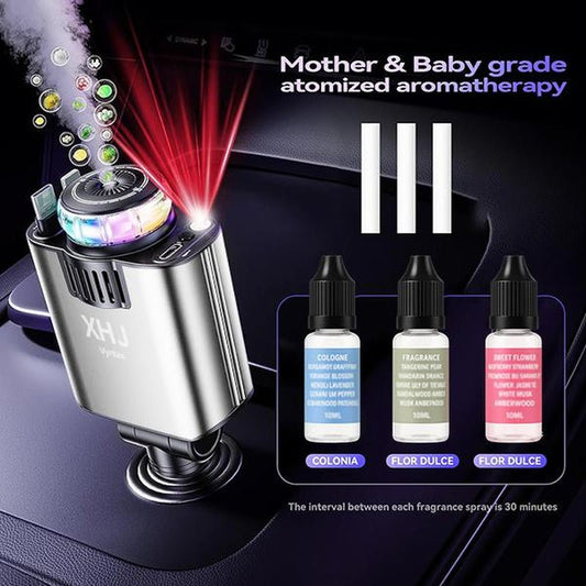 5 - in - 1 Multifunctional Car Charger w/Ceiling Effects & Aroma Diffuser - Digital Harmony Store