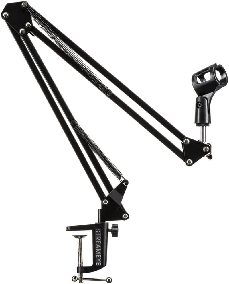 Rode Rodecaster Pro II Audio Production Studio Bundle with 4X Zoom ZDM-1 Podcast Mic Packs,  Adjustable Boom Arms, 32GB Microsd Card and  Polishing Cloth