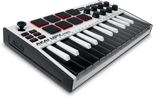 AKAI MPK Mini MIDI Keyboard with 25 Velocity Keys - Digital Harmony Store