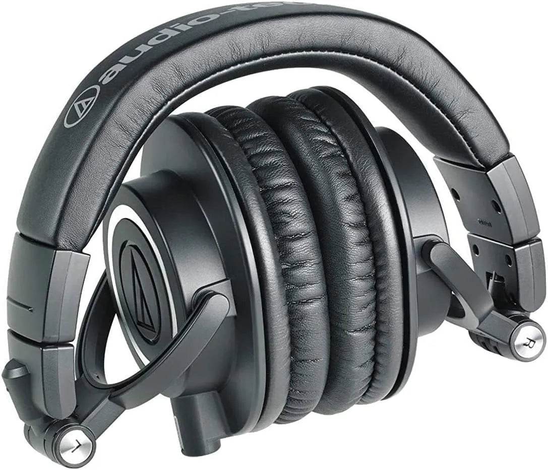 Audio-Technica ATH-M50X Bundle with Cables & Accessories - Digital Harmony Store