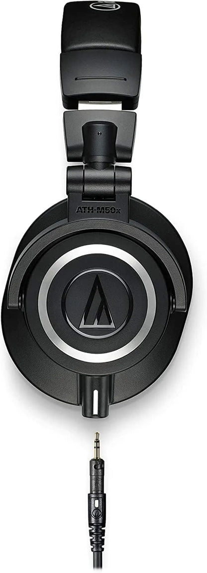 Audio-Technica ATH-M50X Bundle with Cables & Accessories - Digital Harmony Store