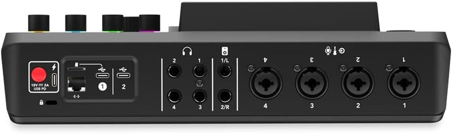 Complete Rodecaster Pro II Podcasting Bundle (4 Mics, Boom Arms, 32GB MicroSD & More) - Digital Harmony Store