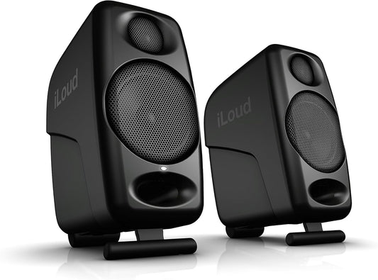 iLoud Micro Bluetooth Speakers in Black with Powerful Sound for Home Studio Use