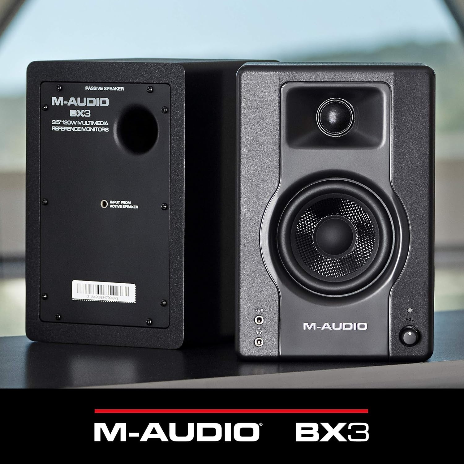 M - Audio BX3 3.5 Studio Monitors (Pair) - Digital Harmony Store