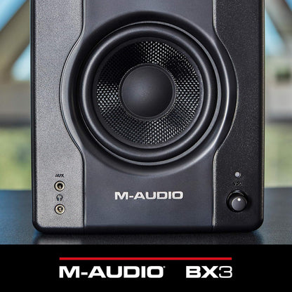M - Audio BX3 3.5 Studio Monitors (Pair) - Digital Harmony Store