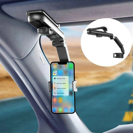 Multifunctional 360° Rotating Sun Visor Phone Holder for iPhone, Samsung & Android - Digital Harmony Store