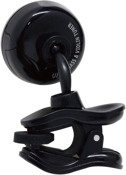 Rechargeable USB Chromatic Clip - On Tuner for Guitar, Bass, and Violin SN5X - Digital Harmony Store