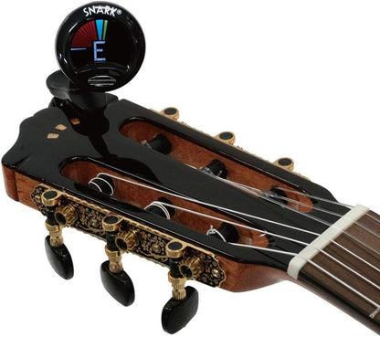Rechargeable USB Chromatic Clip - On Tuner for Guitar, Bass, and Violin SN5X - Digital Harmony Store